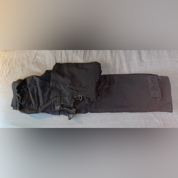 Black Cargo Pants - Picture 3 of 3
